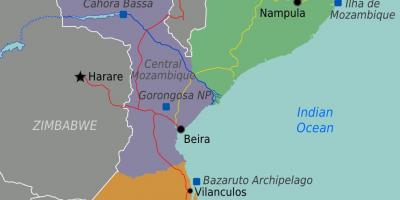 Hondartzak Mozambike batean maputo
