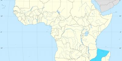 Mozambike kanal afrika mapa